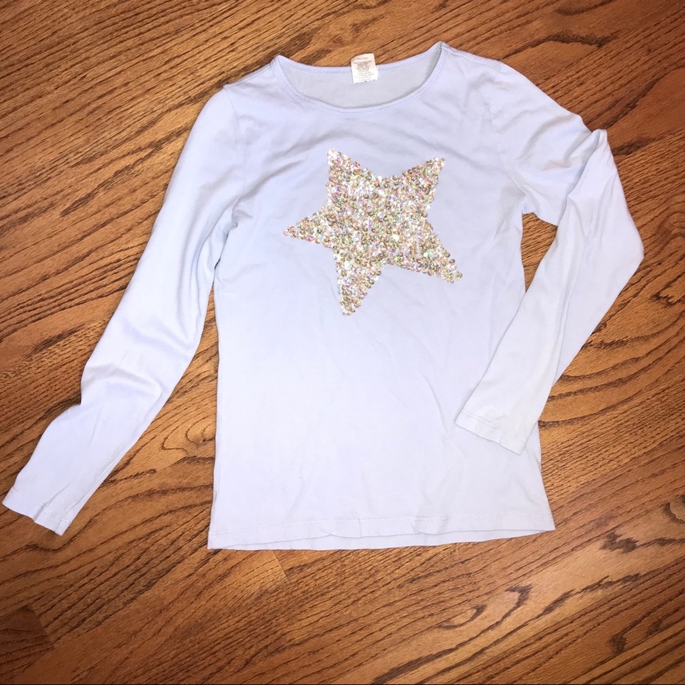 Girls J Crew Crew Cuts L/S T-shirt